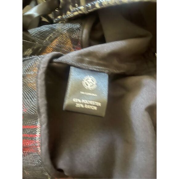 Vintage Lip Service Red Plaid Tartan Corset Skirt Women’s Size M - Picture 6 of 6